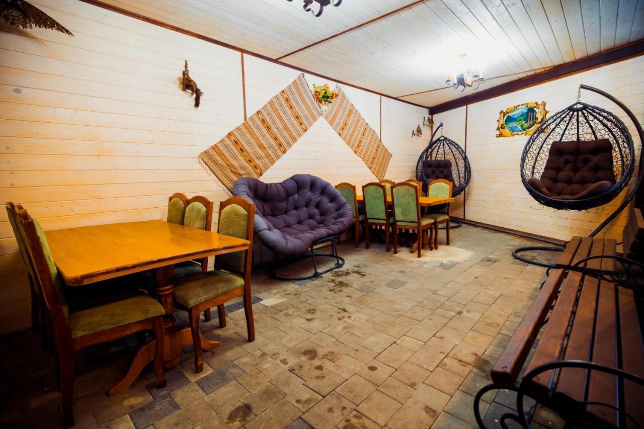 Гуцульська Світлиця Hotel บูโคเวล ภายนอก รูปภาพ